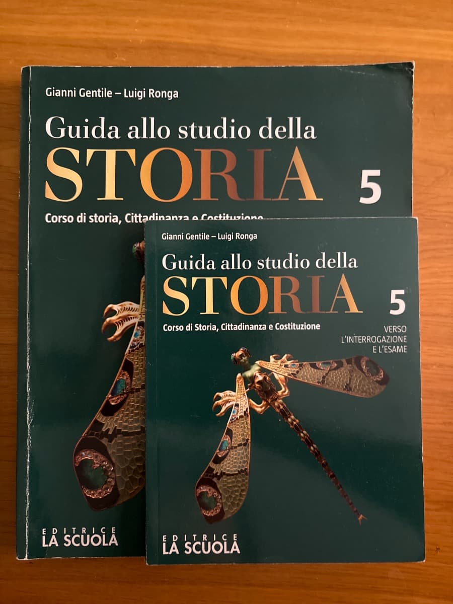 GUIDA STUDIO STORIA TRIENNIO 5 + INTERROGAZIONE 5 KIT ED AL - foto 1
