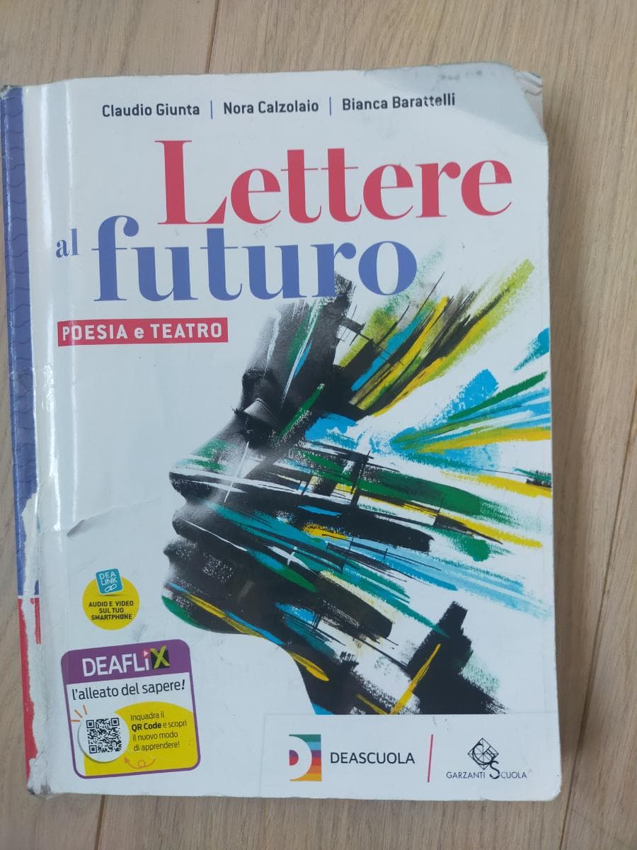 LETTERE AL FUTURO - VOLUME B POESIA E TEATRO + EBOOK - foto 1