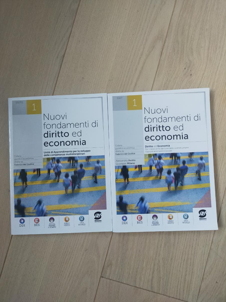 NUOVI FONDAMENTI DI DIRITTO ED ECONOMIA 1 - foto 1