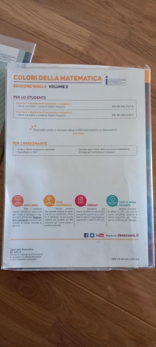 COLORI DELLA MATEMATICA - EDIZIONE GIALLA VOLUME 2 + EBOOK - foto 2