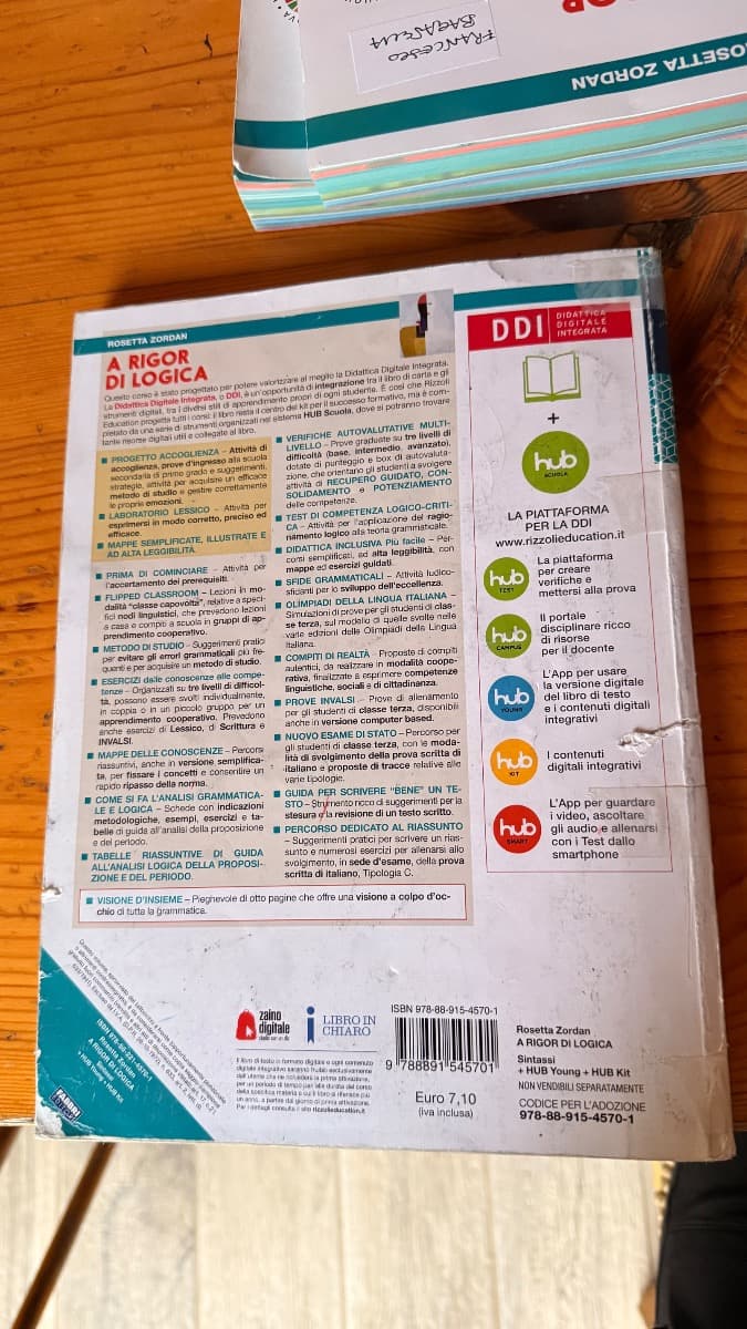 A RIGOR DI LOGICA LIBRO MISTO CON LIBRO DIGITALE - foto 2