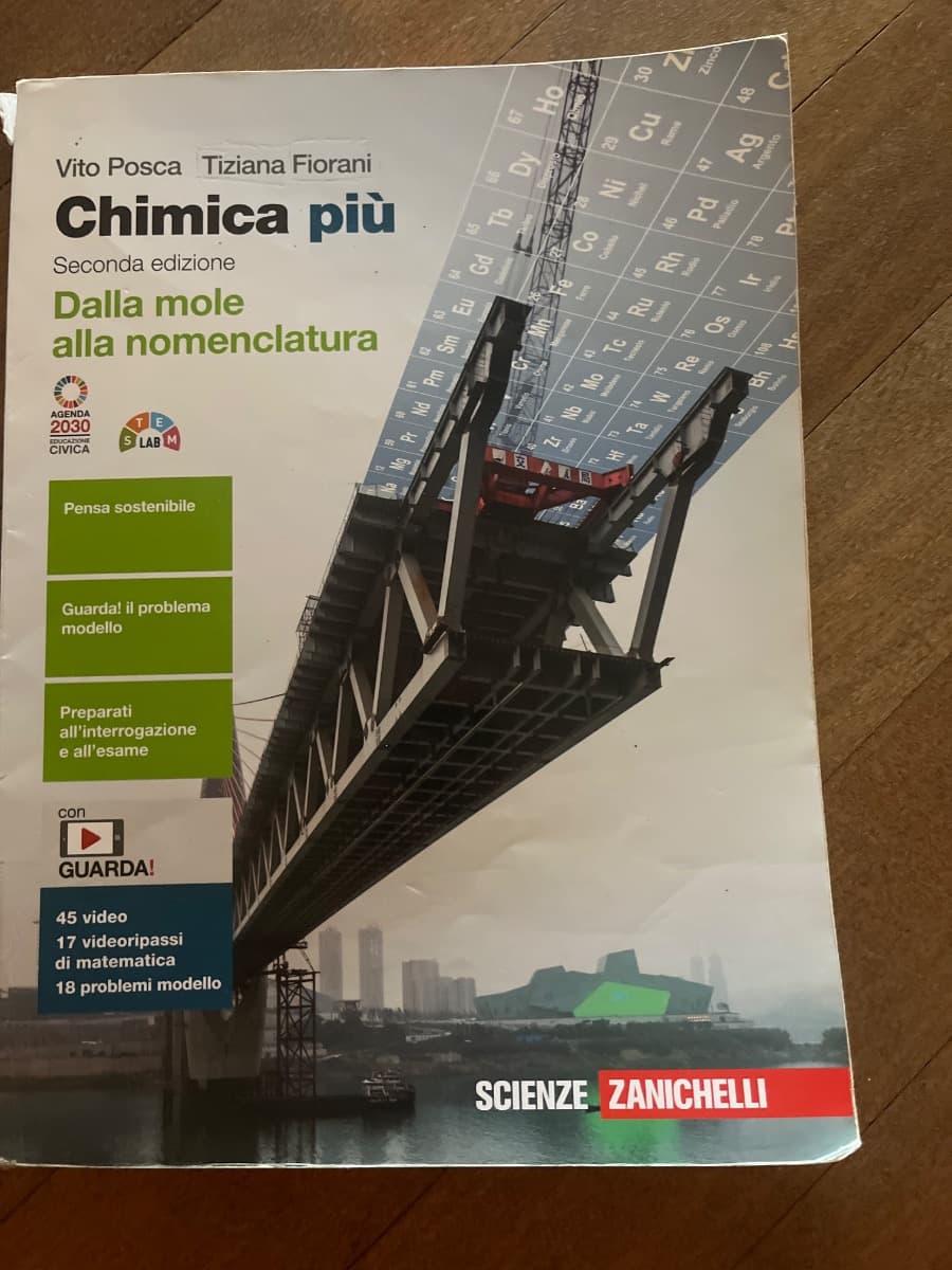 CHIMICA PIÙ 2ED - DALLA MOLE ALLA NOMENCLATURA (LDM) - foto 1