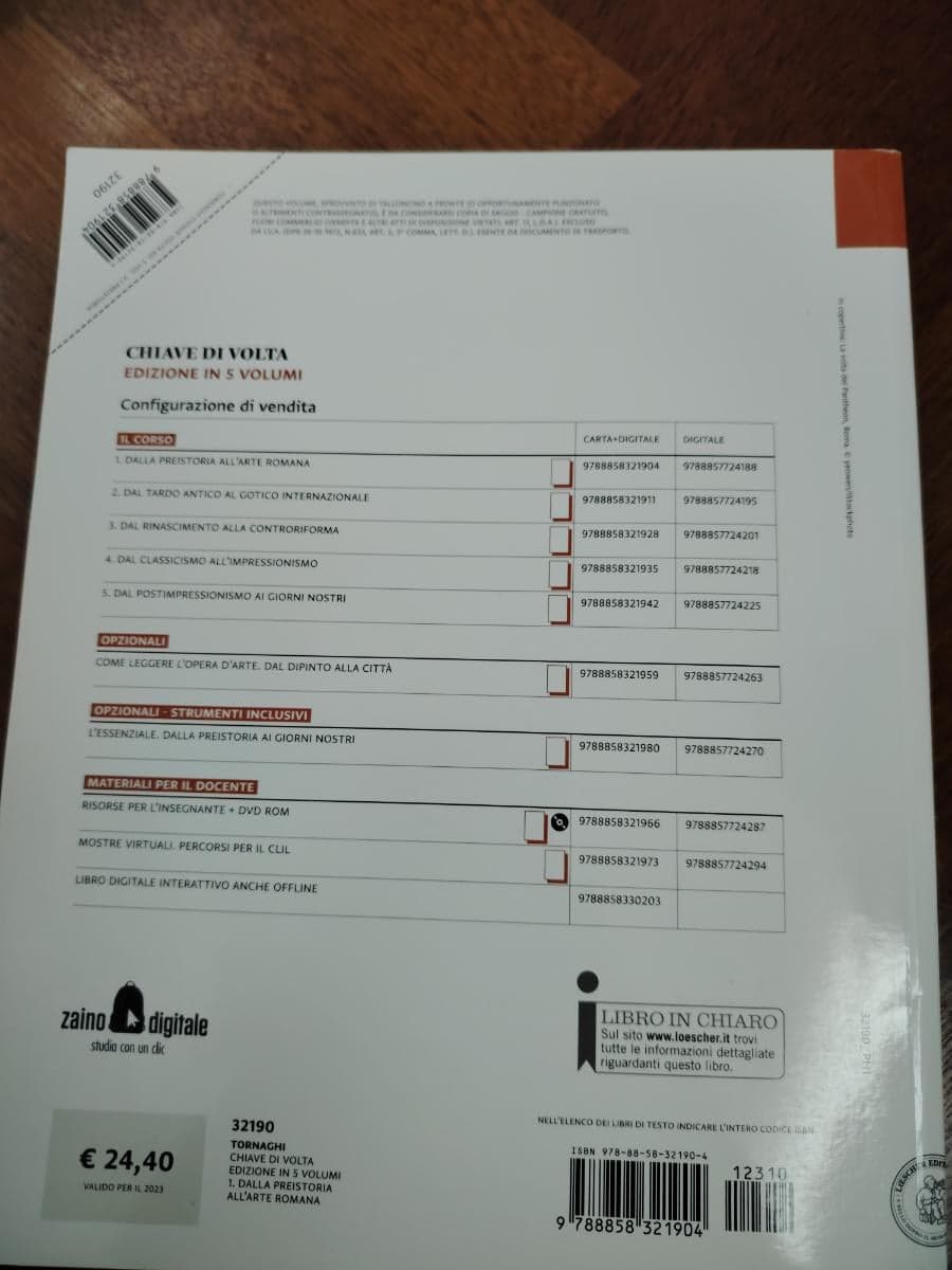 CHIAVE DI VOLTA 1 (ED. 5 VOLL.) - foto 2