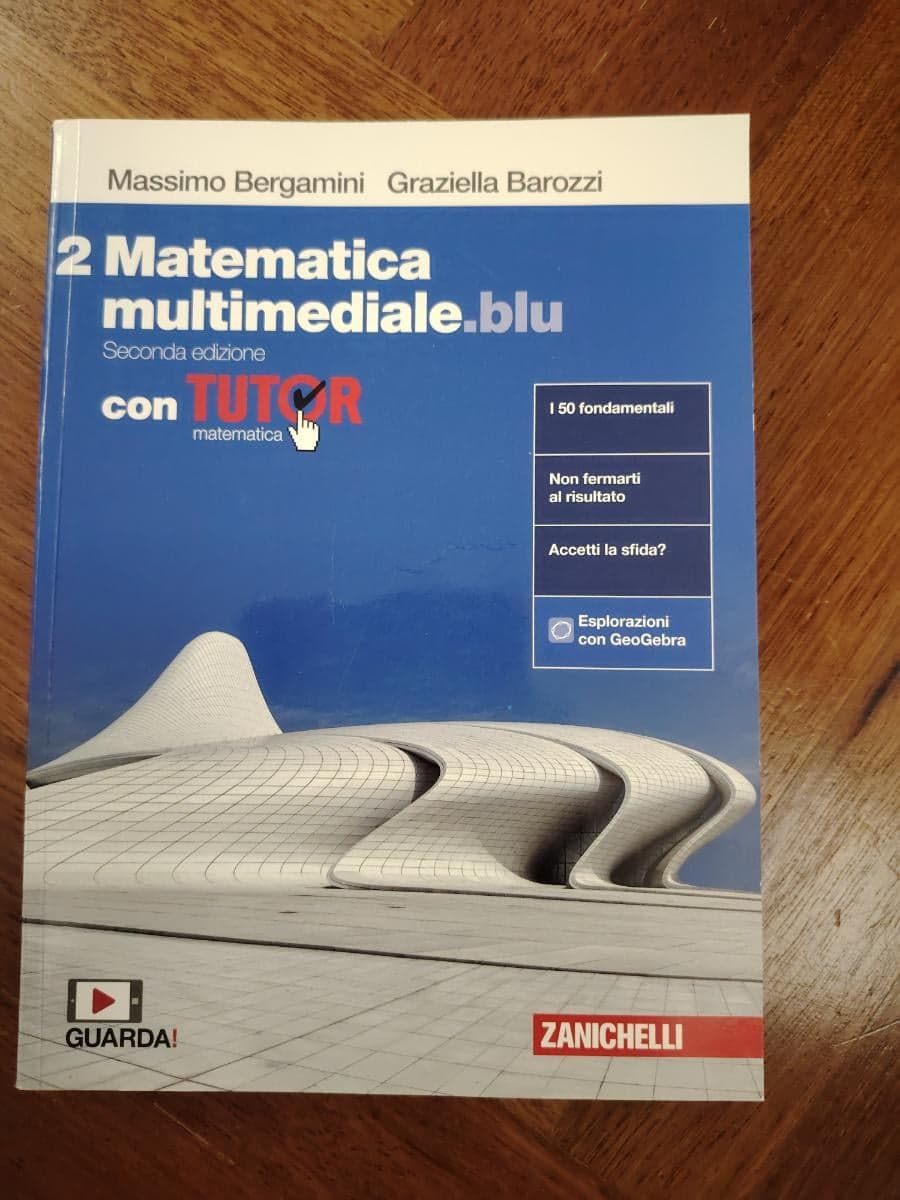 MATEMATICA MULTIMEDIALE.BLU - VOLUME 2 CON TUTOR (LDM) - foto 1