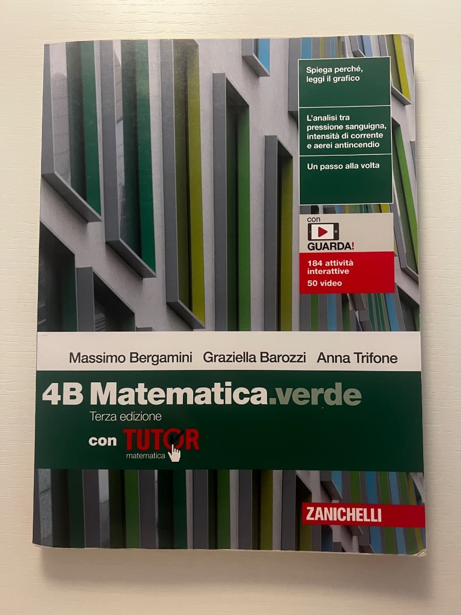 MATEMATICA.VERDE 3ED - CONFEZIONE 4A+4B CON TUTOR (LDM) - foto 1
