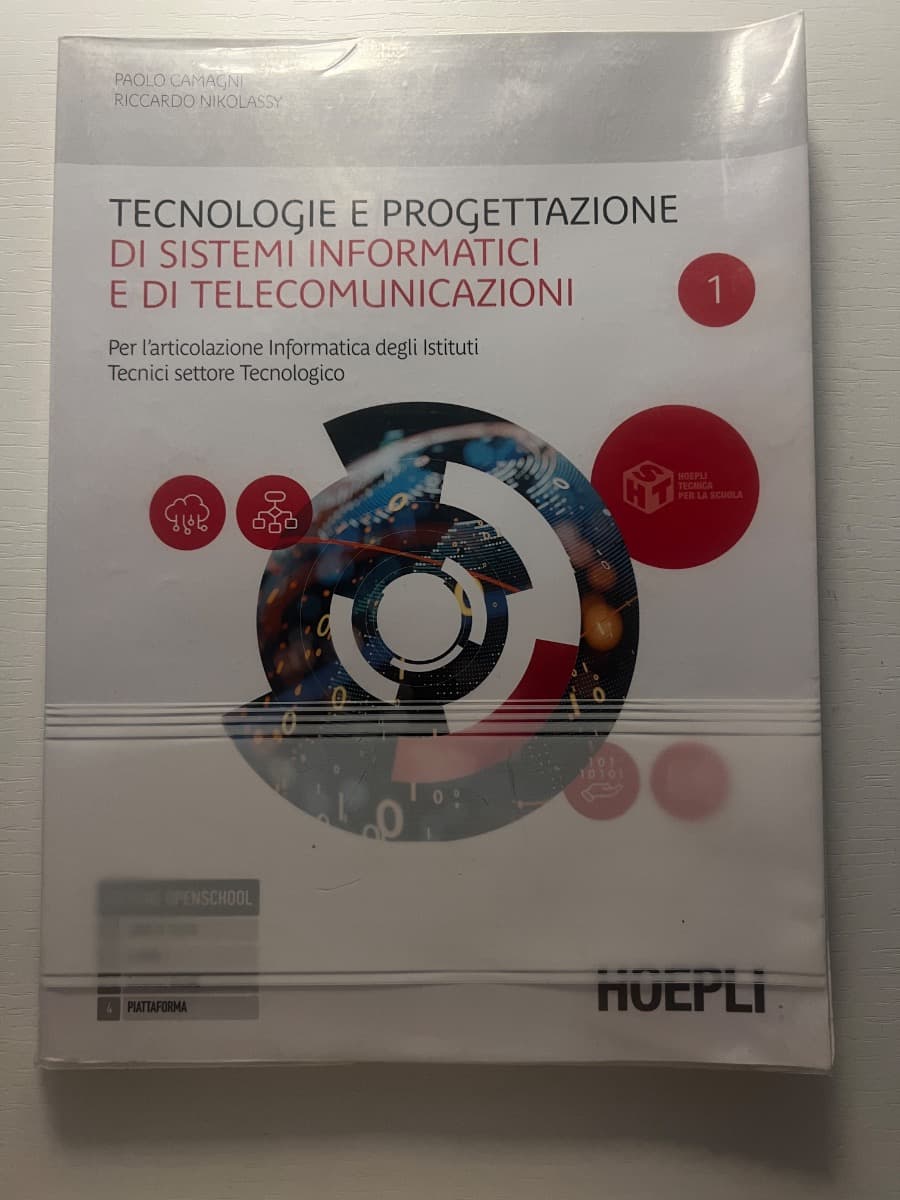 TECNOLOGIE E PROGETTAZIONE DI SISTEMI INFORMATICI E DI TELECOMUNICAZION - foto 1