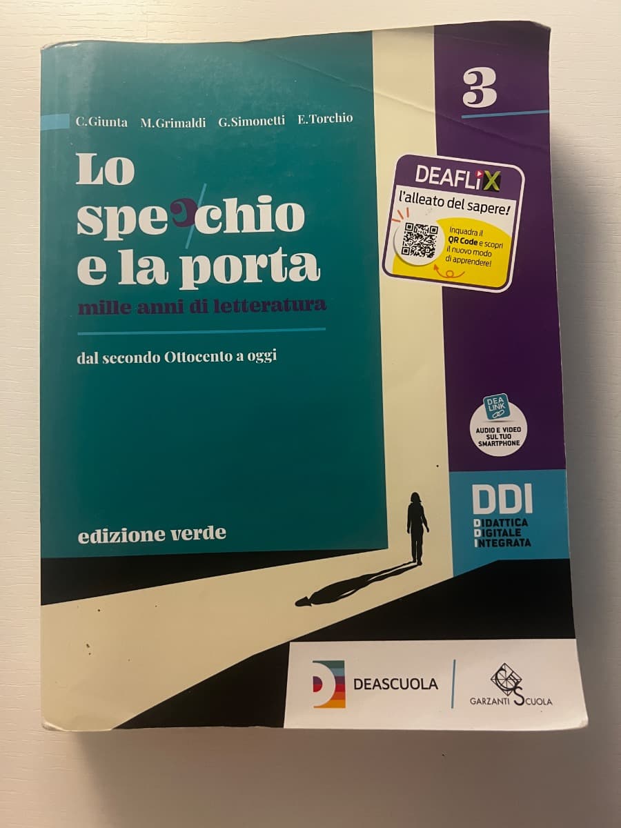 SPECCHIO E LA PORTA - EDIZIONE VERDE - MILLE ANNI DI LETTERATURA (LO) - foto 1