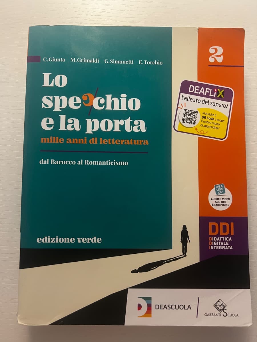 SPECCHIO E LA PORTA - EDIZIONE VERDE - MILLE ANNI DI LETTERATURA (LO) - foto 1