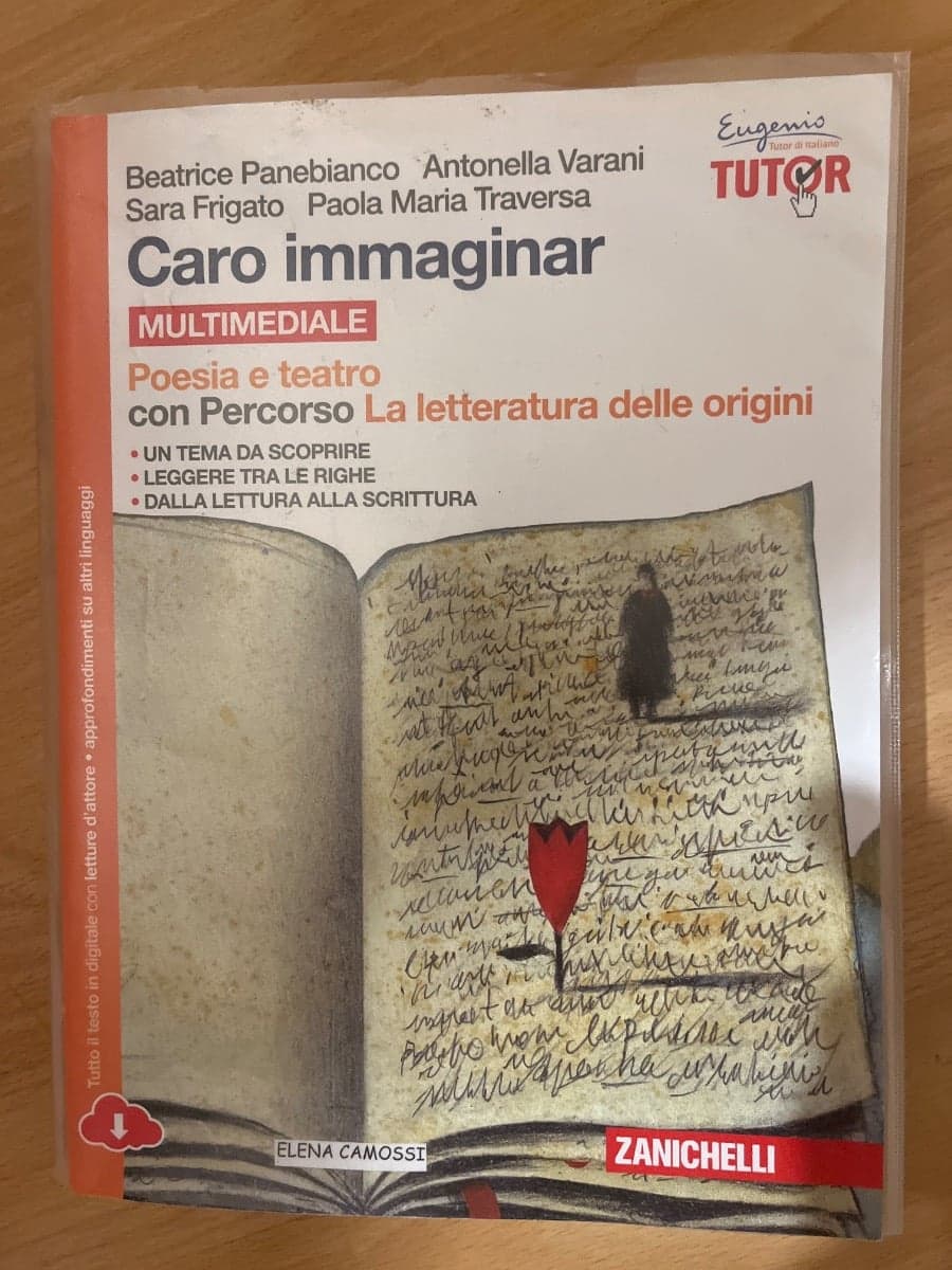 CARO IMMAGINAR - POESIA E TEATRO CON LETTERATURA ORIGINI MULTIMEDIALE (LDM) - foto 1