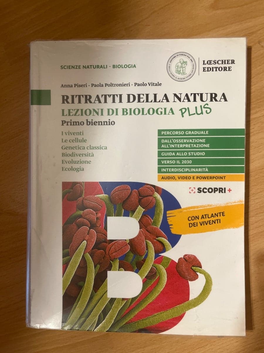 RITRATTI DELLA NATURA BIOLOGIA I BIENNIO PLUS - foto 1