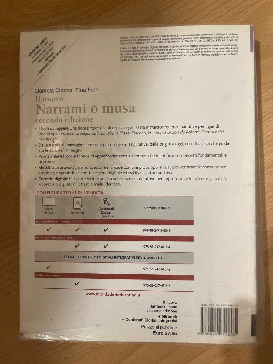 NARRAMI O MUSA - NUOVA EDIZIONE - foto 2