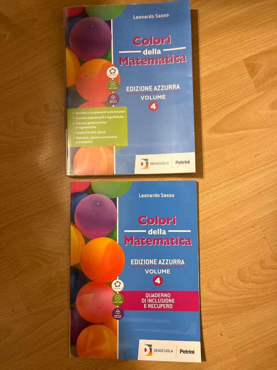 COLORI DELLA MATEMATICA ED.AZZURRA - VOLUME 4+QUAD.INCLUSIONE E RECUP 4+EBOOK - foto 1