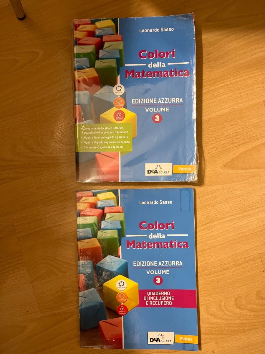 COLORI DELLA MATEMATICA ED.AZZURRA - VOLUME 3+QUAD.INCLUSIONE E RECUP 3+EBOOK - foto 1