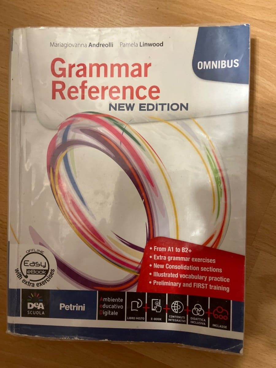 GRAMMAR REFERENCE NEW EDITION - VOLUME + EASY BOOK (SU DVD) + EBOOK - foto 1
