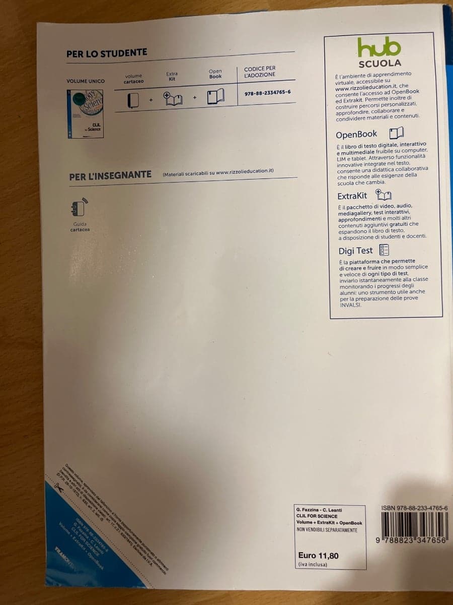 CLIL FOR SCIENCE - LIBRO MISTO CON OPENBOOK - foto 2