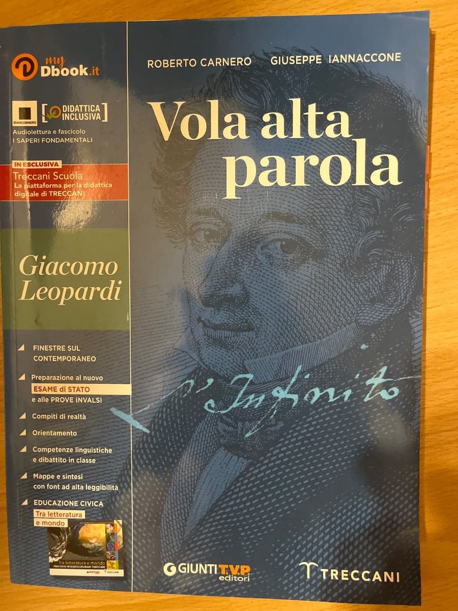 VOLA ALTA PAROLA - LEOPARDI - foto 1