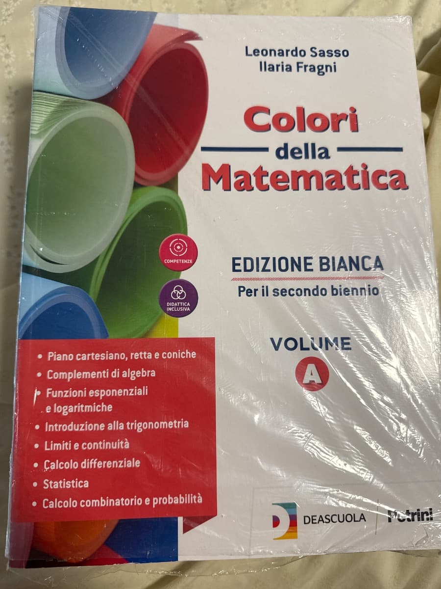 COLORI DELLA MATEMATICA - EDIZIONE BIANCA VOLUME A + QUADERNO + EBOOK - foto 1
