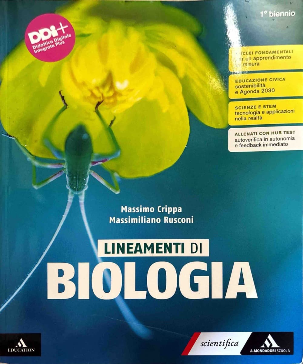 LINEAMENTI DI BIOLOGIA - foto 1