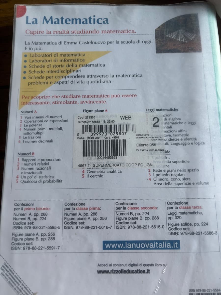 La Matematica Leggi matematiche - foto 2