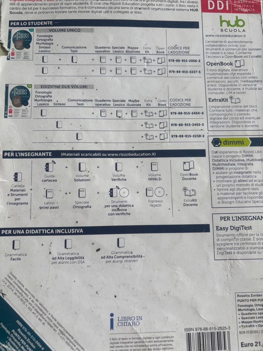Punto per punto fonologia , ortografia, morfologia , lessico - foto 2