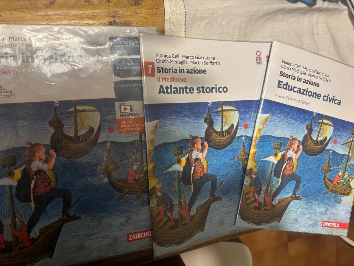 STORIA IN AZIONE - CONFEZIONE VOLUME 1 + ATLANTE STORICO + ED. CIVICA (LDM) - foto 1