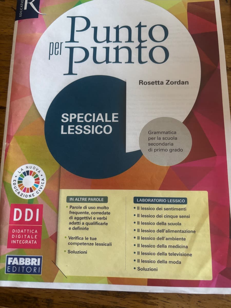 Punto per punto -speciale lessico - foto 1