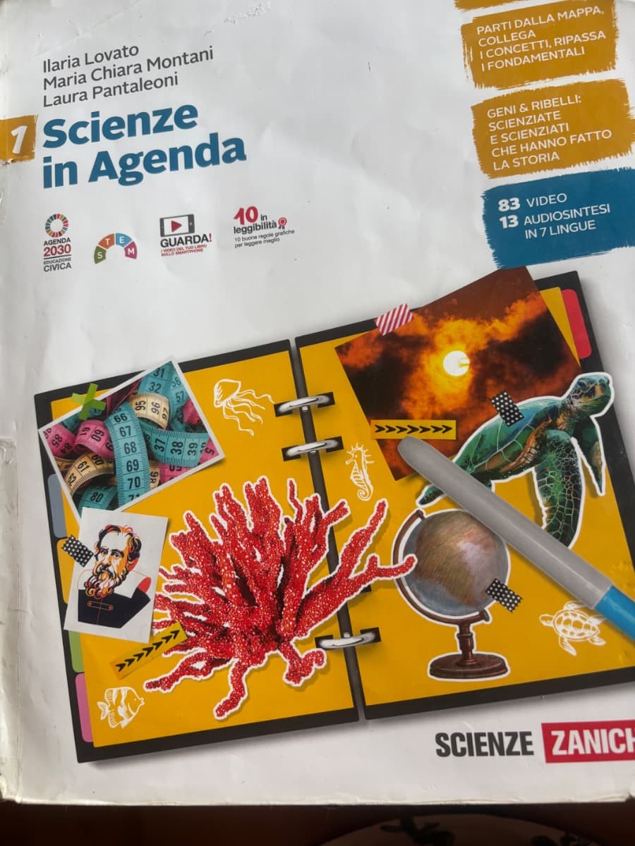 SCIENZE IN AGENDA - VOLUME 1 (LDM) - foto 1