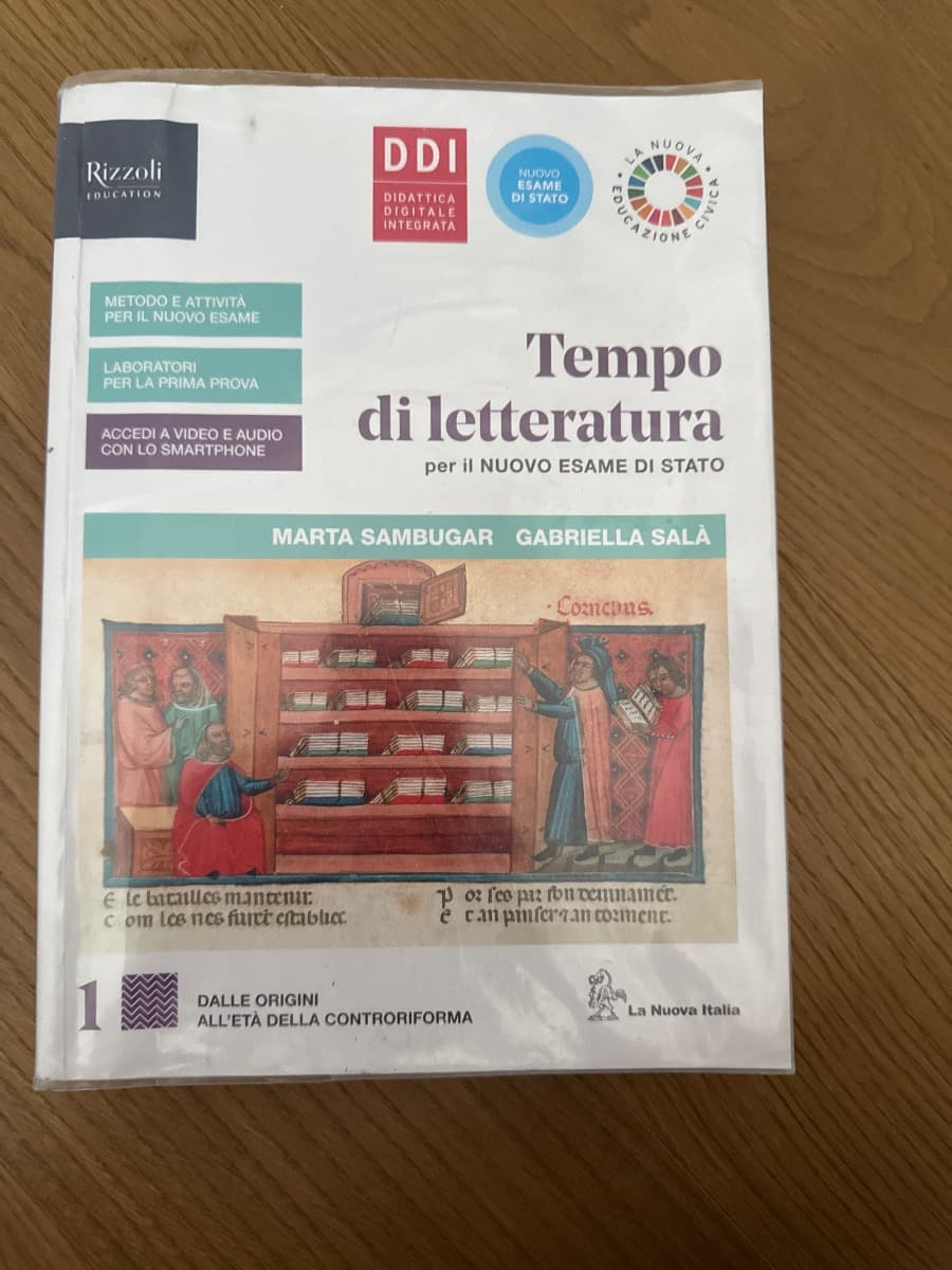 TEMPO DI LETTERATURA PER IL NUOVO ESAME DI STATO - foto 1