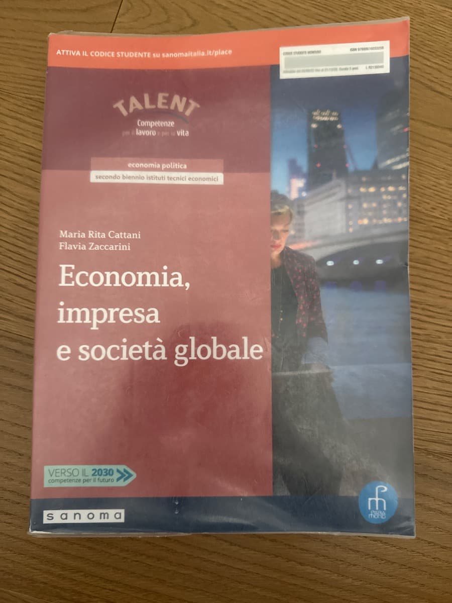ECONOMIA, IMPRESA E SOCIETà GLOBALE - foto 1