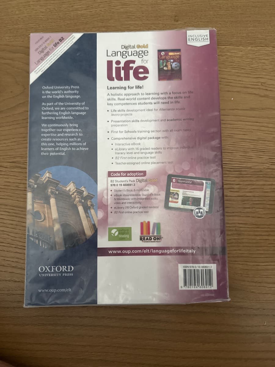 LANGUAGE FOR LIFE B2 DIGITAL GOLD - foto 2