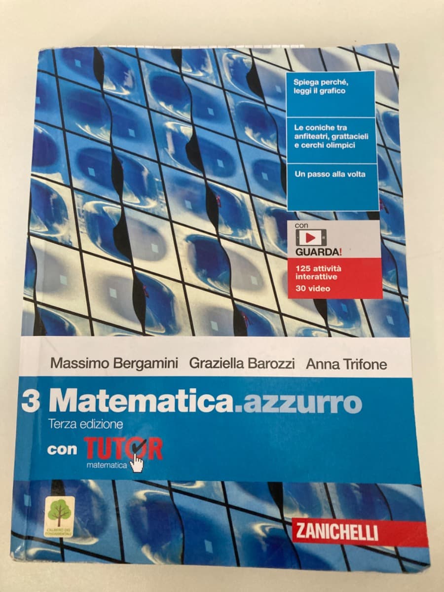 MATEMATICA.AZZURRO 3ED. - VOL. 3 CON TUTOR (LDM) - foto 1