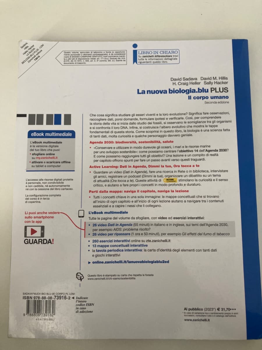 NUOVA BIOLOGIA.BLU 2ED. (LA) - IL CORPO UMANO PLUS (LDM) - foto 2