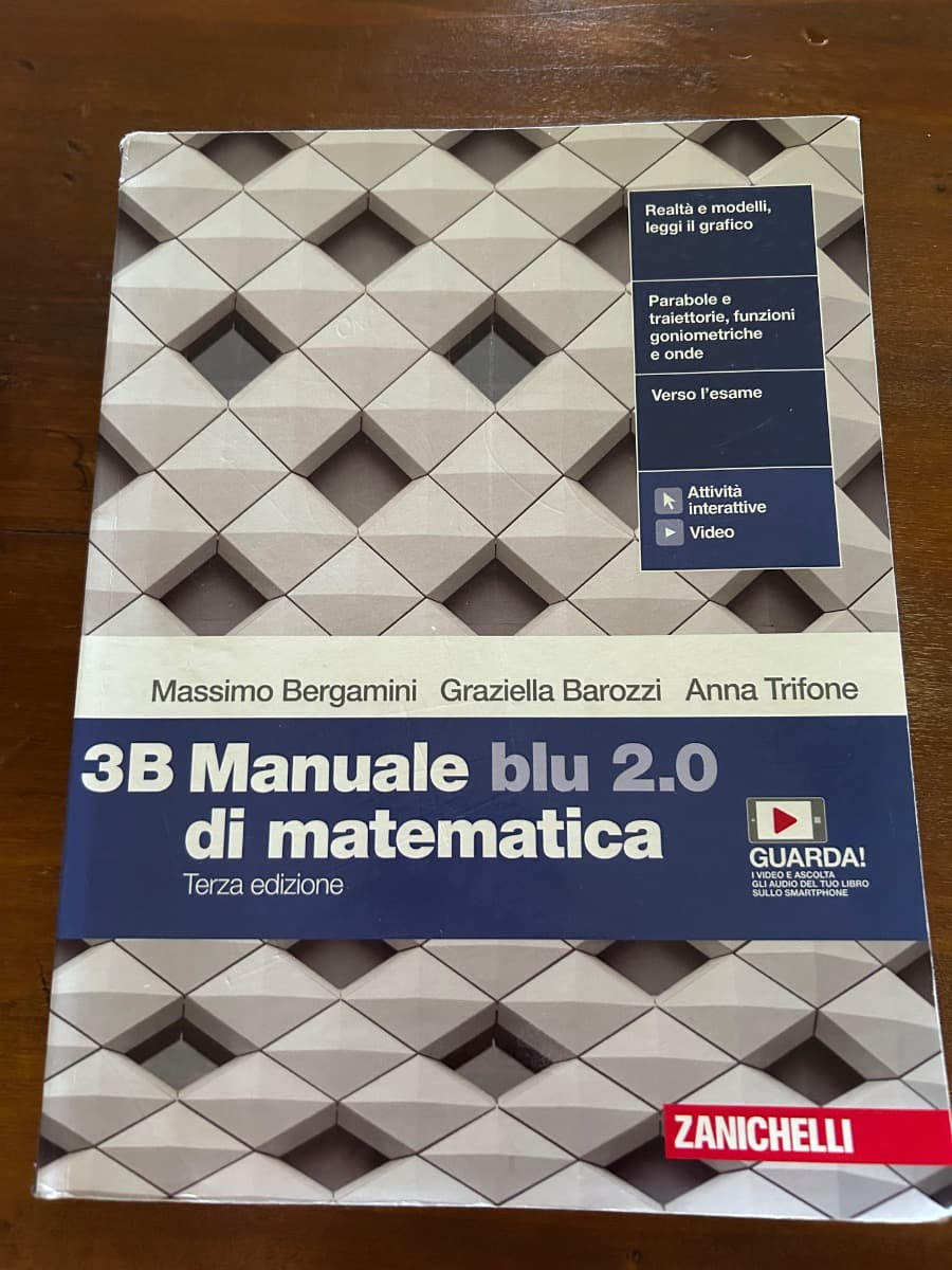 MANUALE BLU 2.0 DI MATEMATICA 3ED. - CONF. 3 (LDM) - foto 1