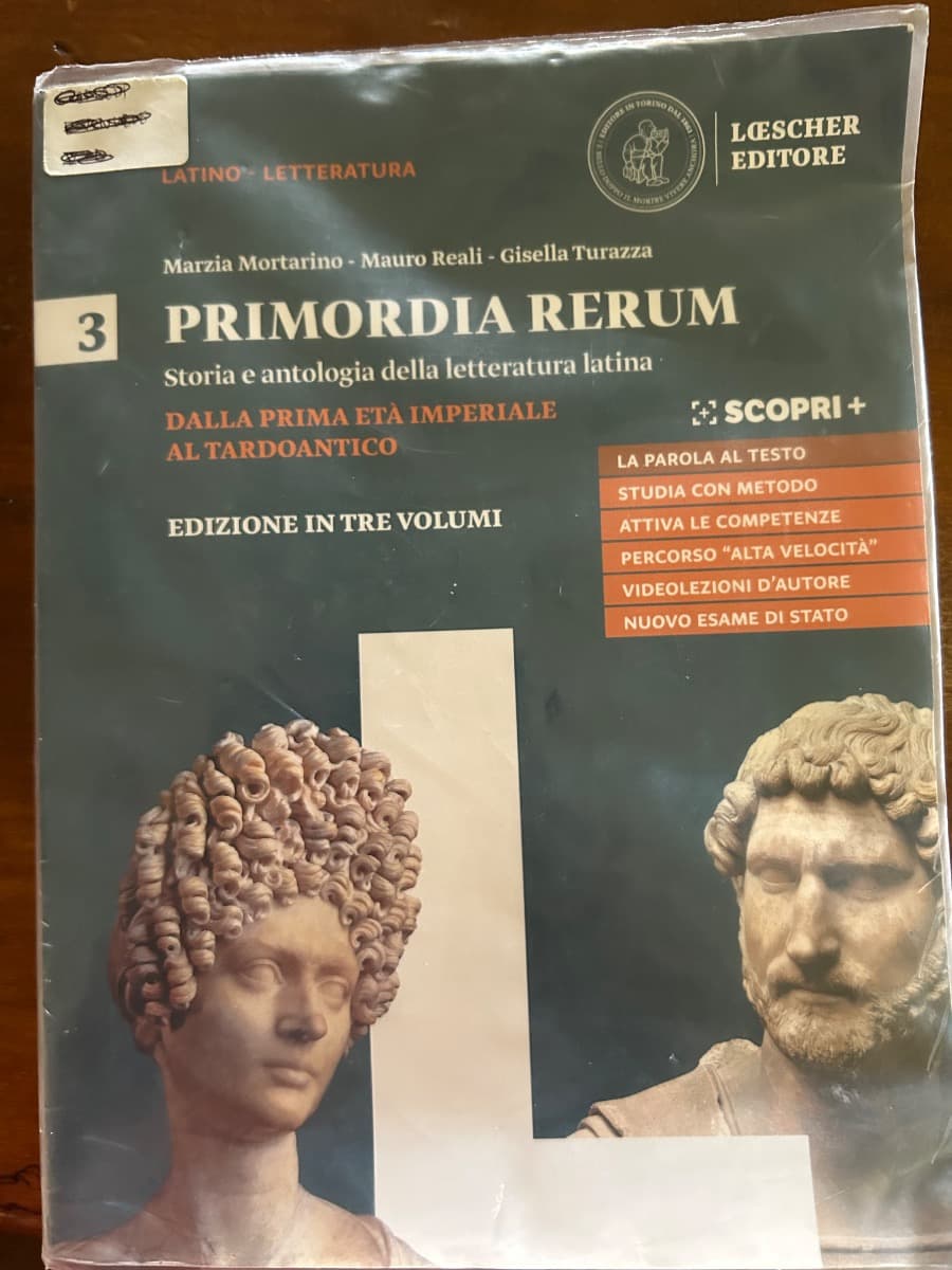 PRIMORDIA RERUM V.3. DALLA PRIMA ETÀ IMPERIALE AL TARDOANTICO - foto 1
