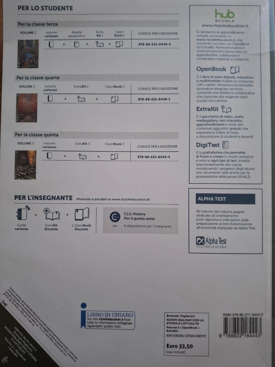 NUOVO DIALOGO CON LA STORIA E L'ATTUALITA' - LIBRO MISTO CON OPENBOOK - foto 2