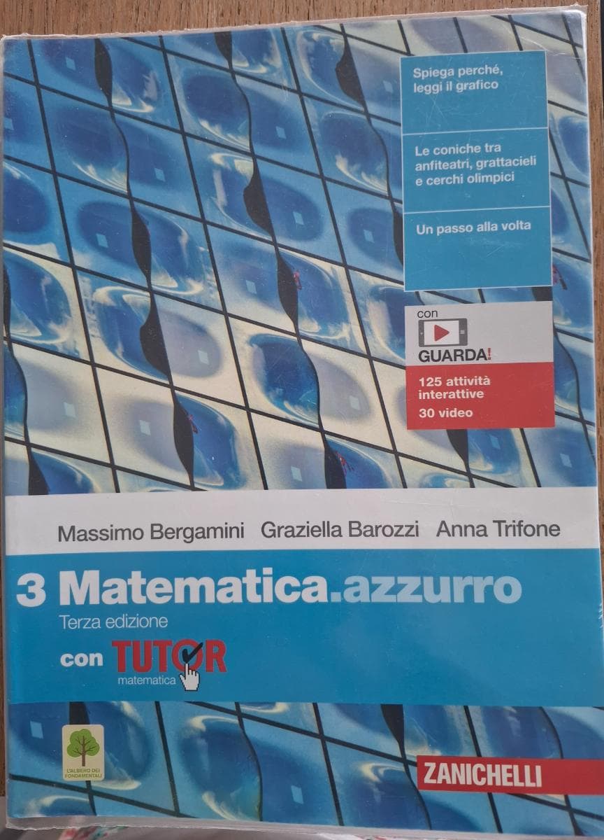 MATEMATICA.AZZURRO 3ED. - VOL. 3 CON TUTOR (LDM) - foto 1