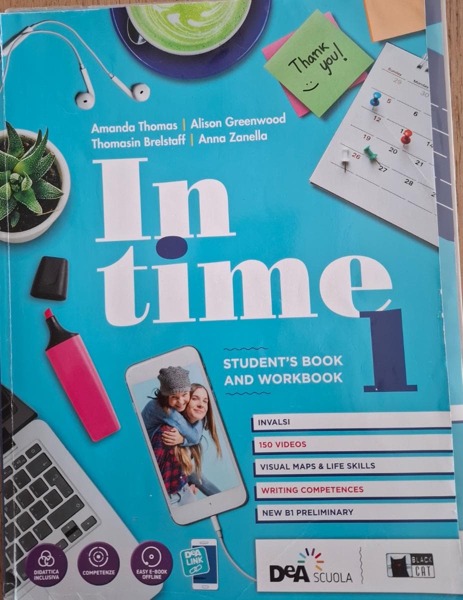 IN TIME-STARTER+TAVOLA DEI VERBI+STUDENT'S BOOK & WORKBOOK1+FASC.IN OUR TIMES - foto 1