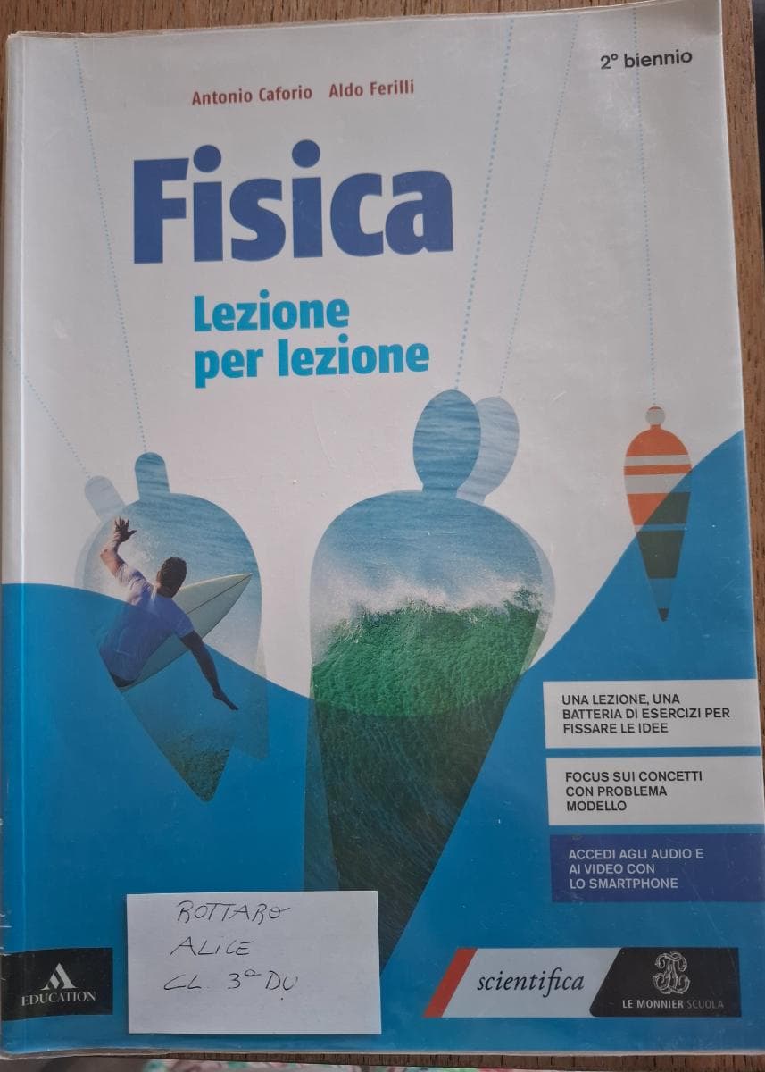 FISICA LEZIONE PER LEZIONE - foto 1
