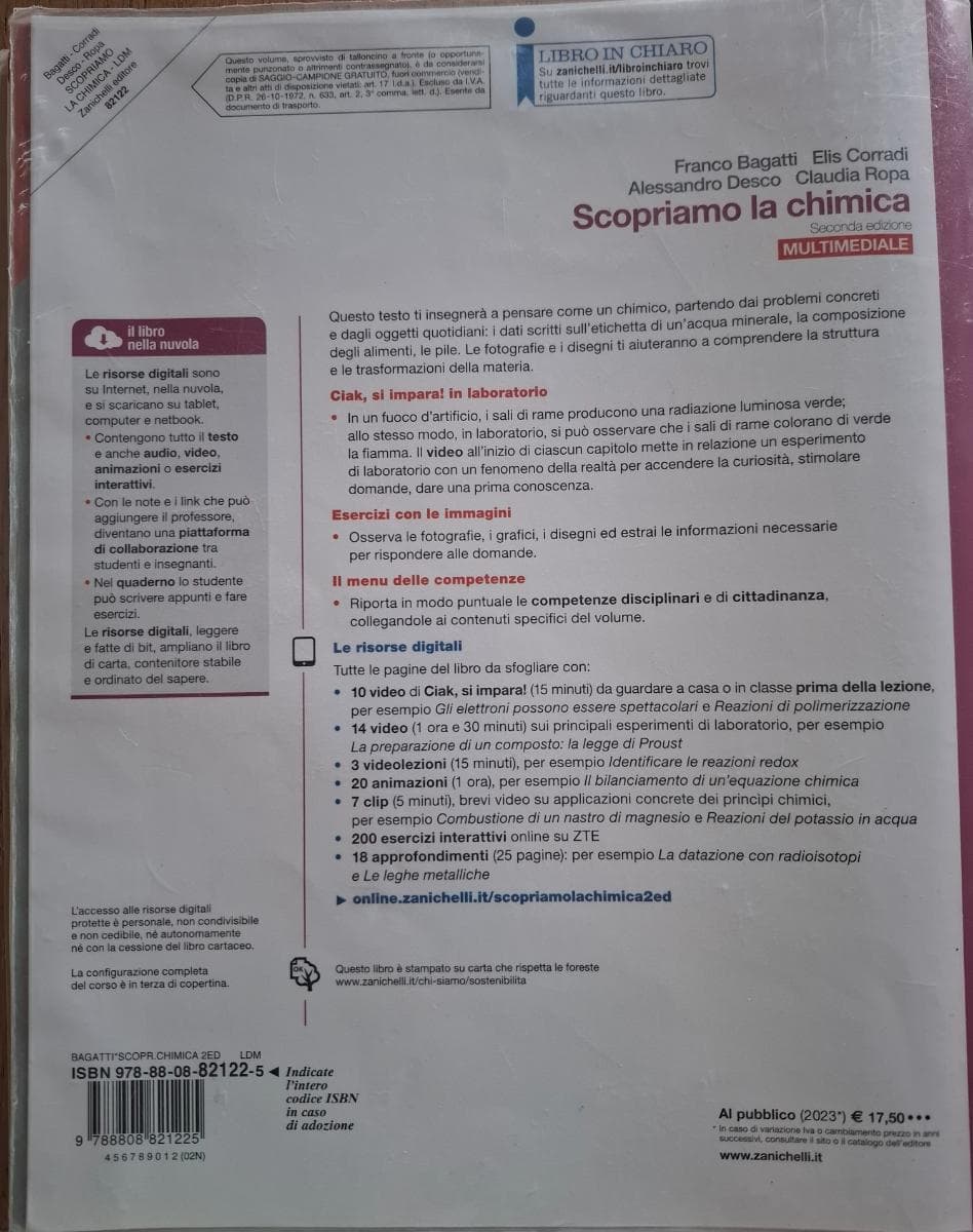 SCOPRIAMO LA CHIMICA 2ED. MULTIMEDIALE (LDM) - foto 2