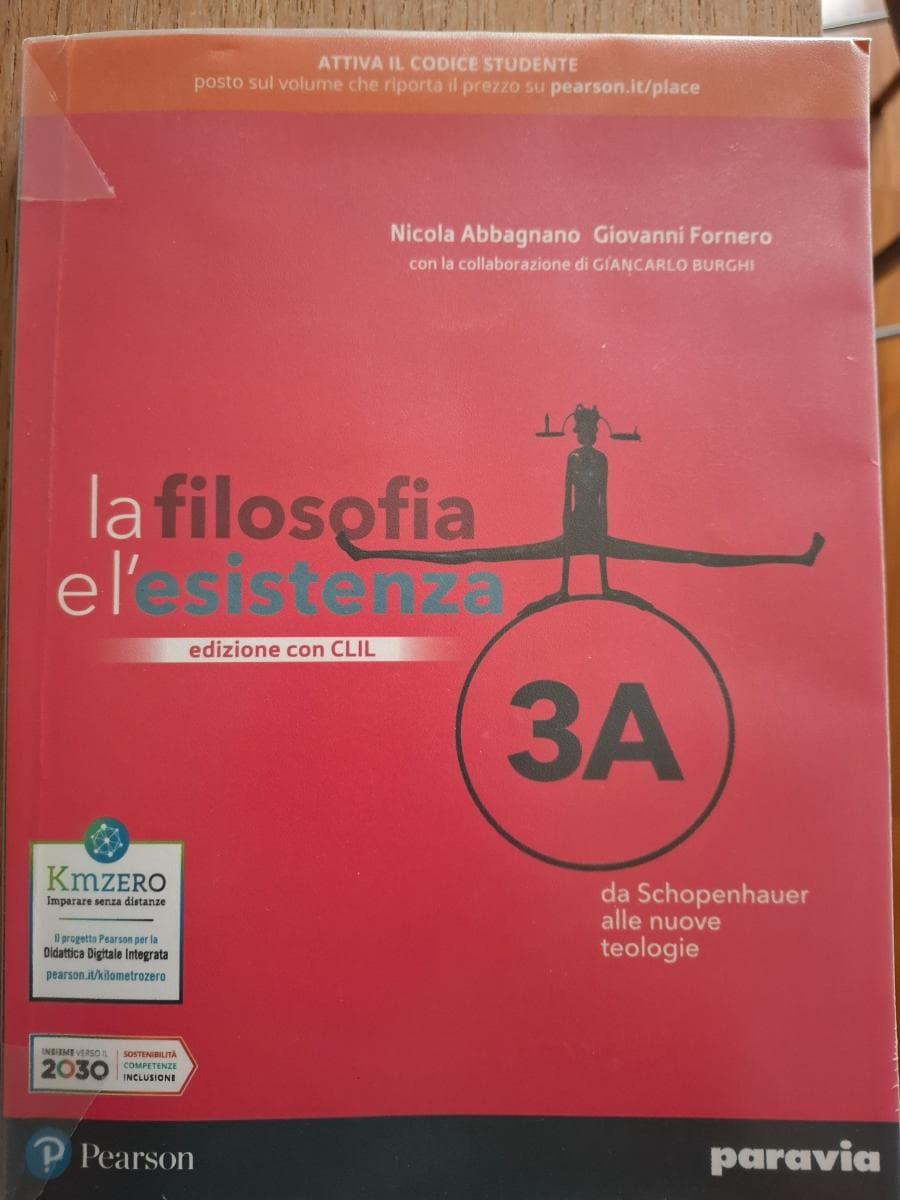 LA FILOSOFIA E L'ESISTENZA 3 EDIZIONE CON CLIL - foto 1