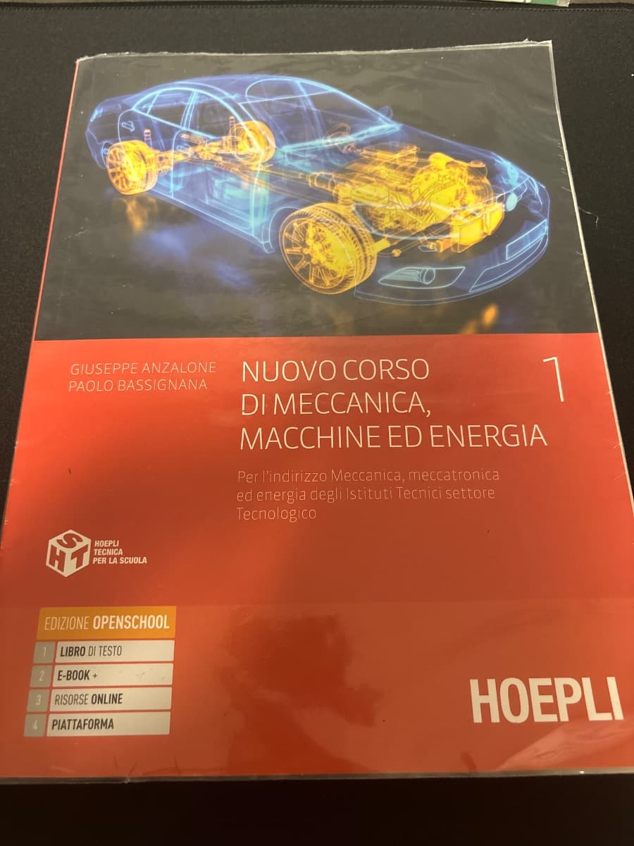 NUOVO CORSO DI MECCANICA, MACCHINE ED ENERGIA - foto 1