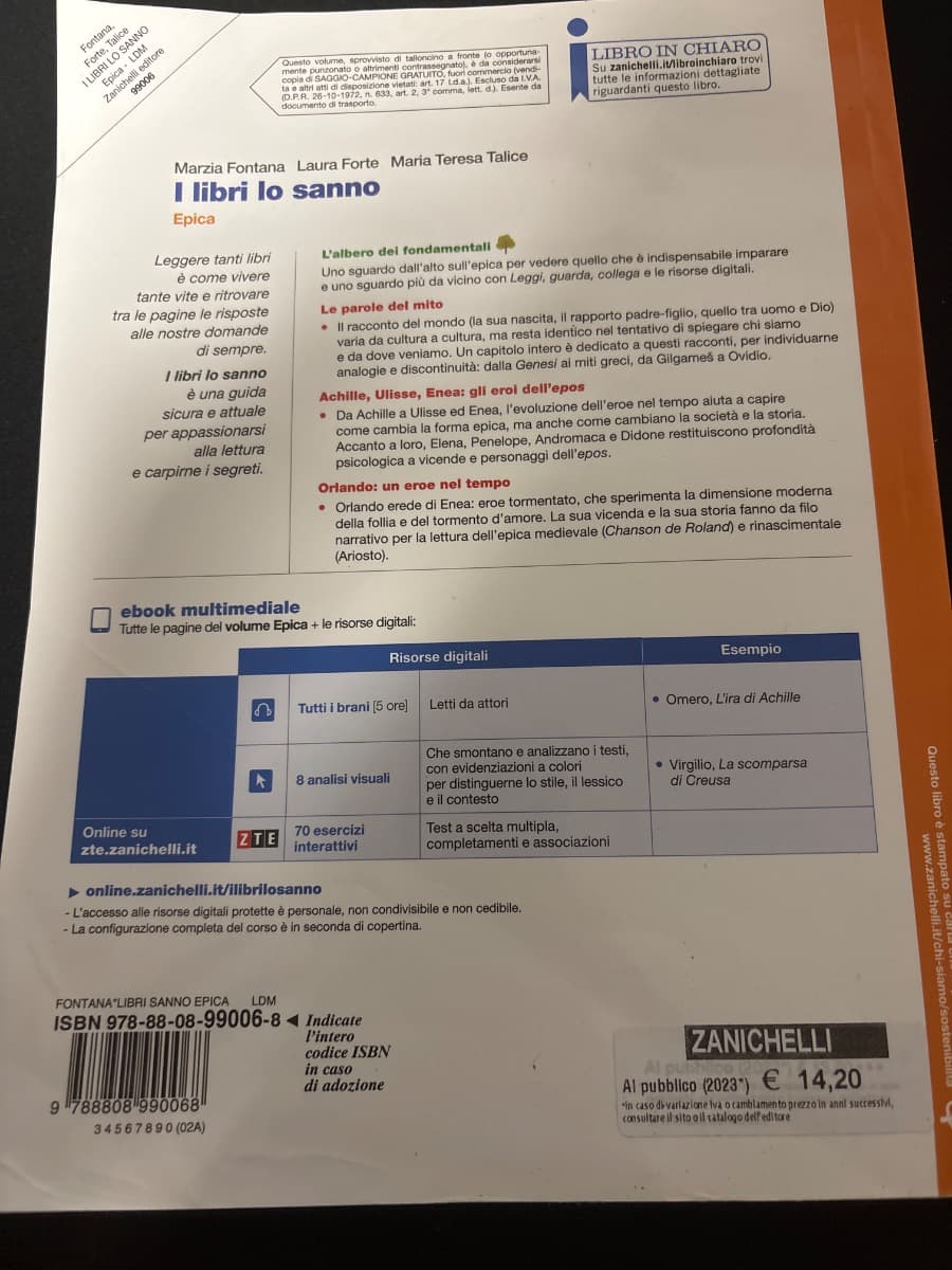 LIBRI LO SANNO (I) - EPICA (LDM) - foto 2