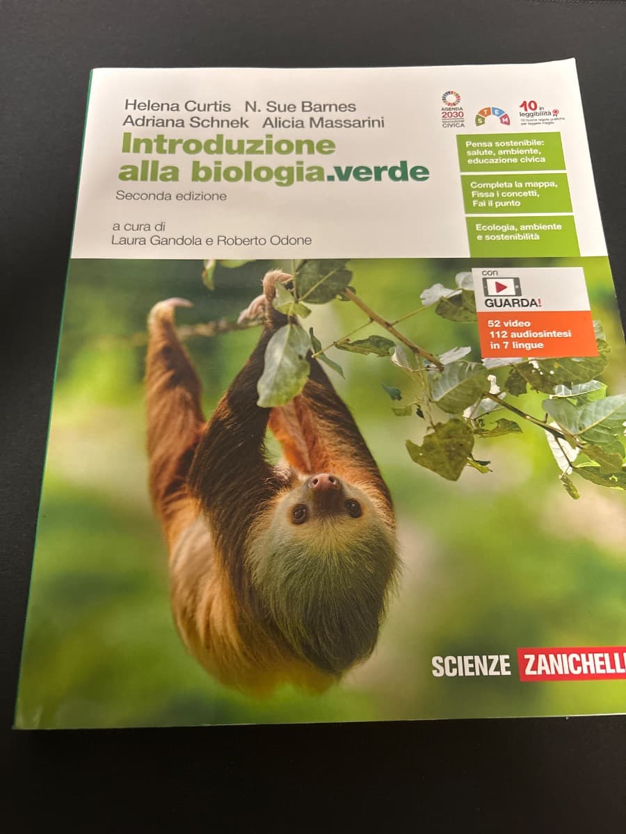INTRODUZIONE ALLA BIOLOGIA. VERDE 2ED - VOLUME U (LDM) - foto 1