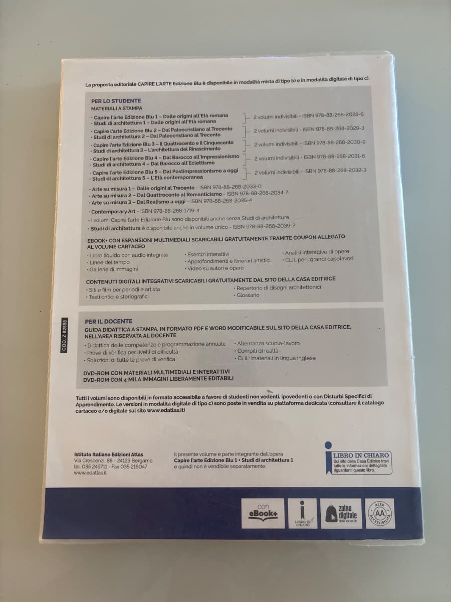 CAPIRE L'ARTE - EDIZIONE BLU - CON STUDI DI ARCHITETTURA - foto 2