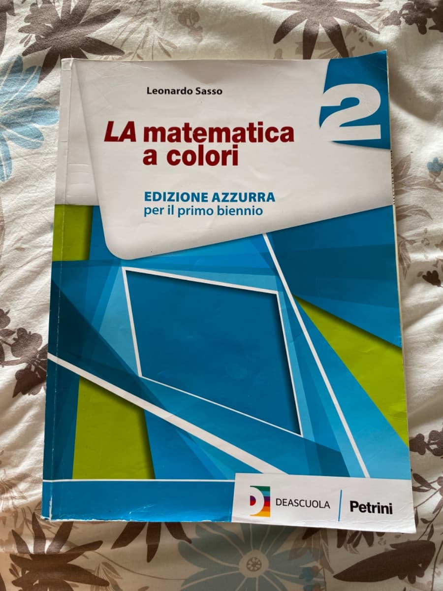 MATEMATICA A COLORI (LA) EDIZIONE AZZURRA VOLUME 2 + EBOOK - foto 1