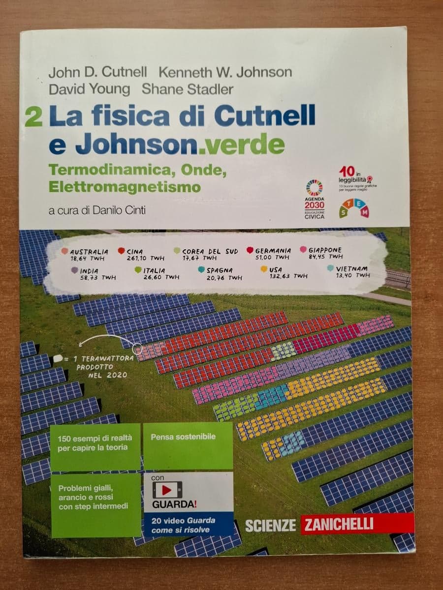 FISICA DI CUTNELL E JOHNSON.VERDE (LA) - VOLUME 2 (LDM) - foto 1