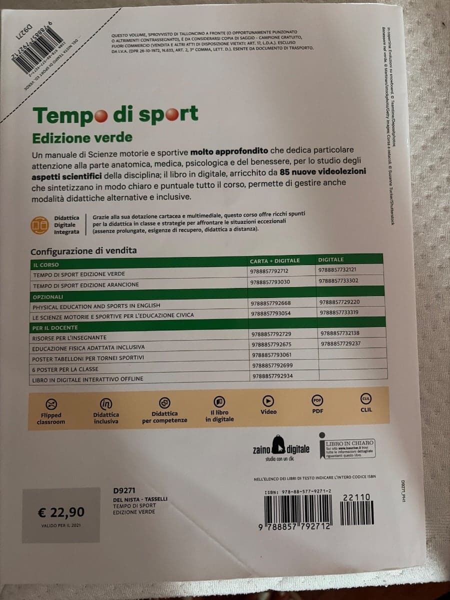 TEMPO DI SPORT ED. VERDE - foto 2