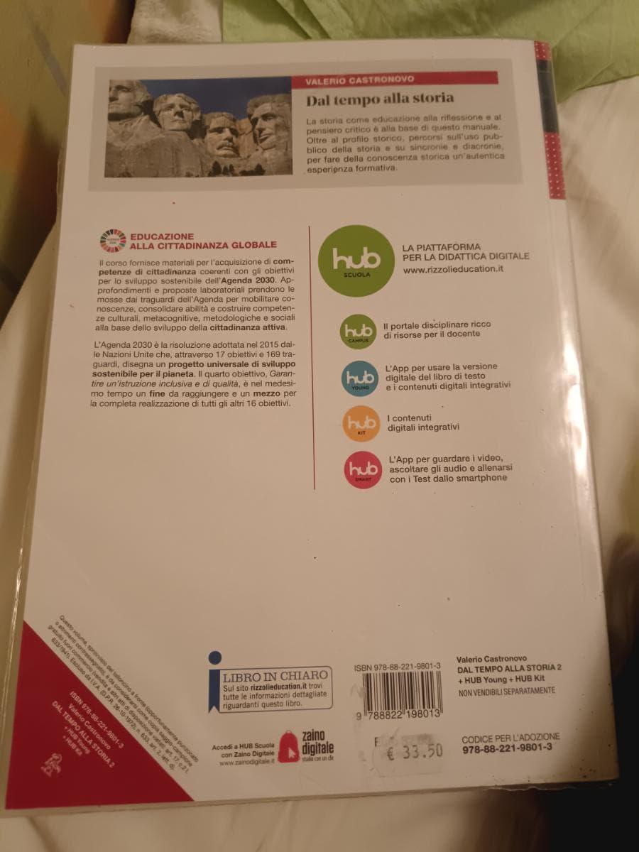 DAL TEMPO ALLA STORIA LIBRO MISTO CON LIBRO DIGITALE - foto 2