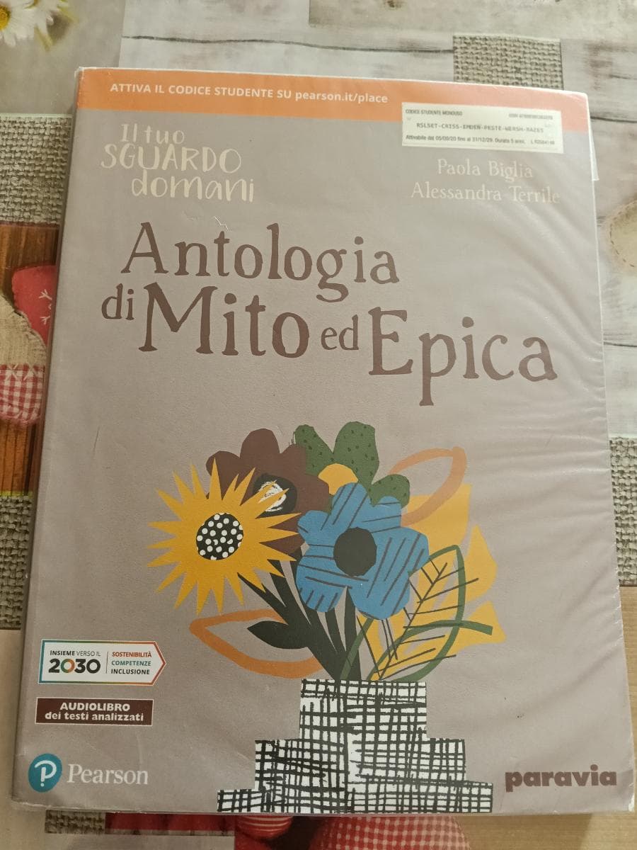 TUO SGUARDO DOMANI ANTOLOGIA DI MITO ED EPICA (IL) - foto 1