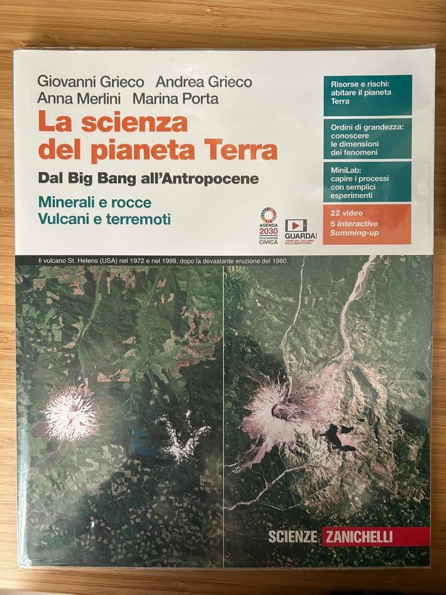SCIENZA DEL PIANETA TERRA (LA) - MINERALI E ROCCE - VULCANI E TERREMOTI (LDM) - foto 1